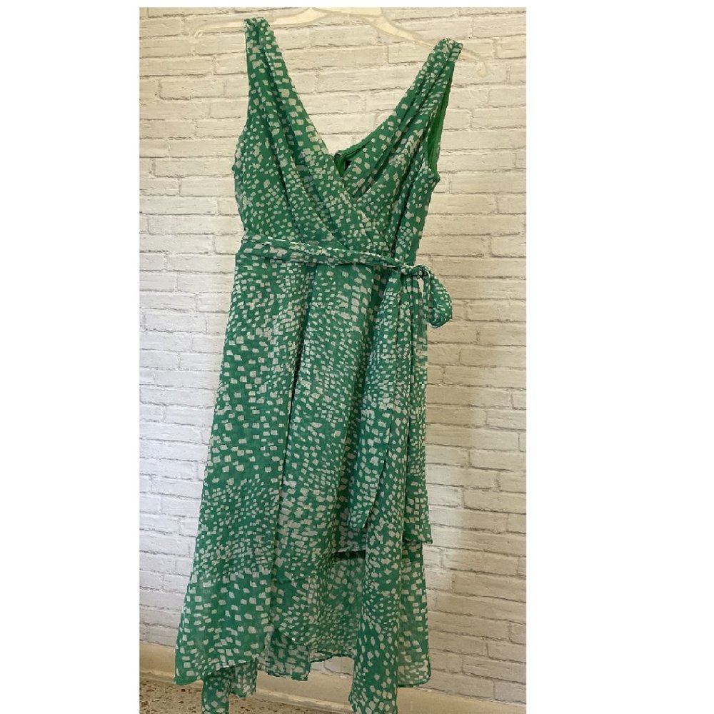 DKNY faux wrap dress